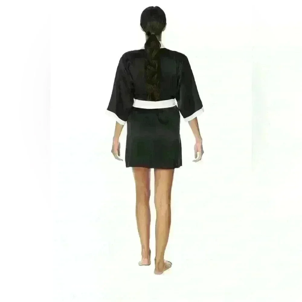 Natural Silk Robe by Less Is Amor - Picture 2 of 2